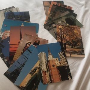 Boston postcards